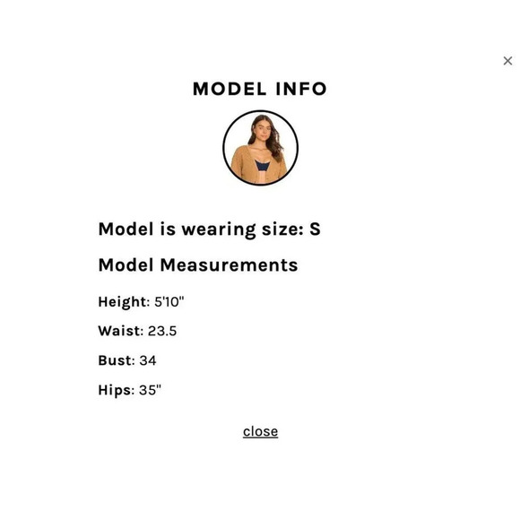 Donni Ribbed Cardigan in Camel Small Womens Sweatshirt - Picture 10 of 14